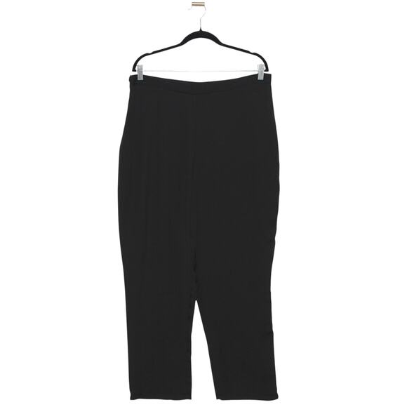 Rana Zenn Black Trouser Dress Pants TR 46 Size Large - Picture 1 of 7